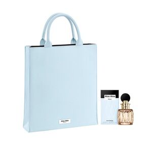 Miu Miu Sky Blue Tote Bag
